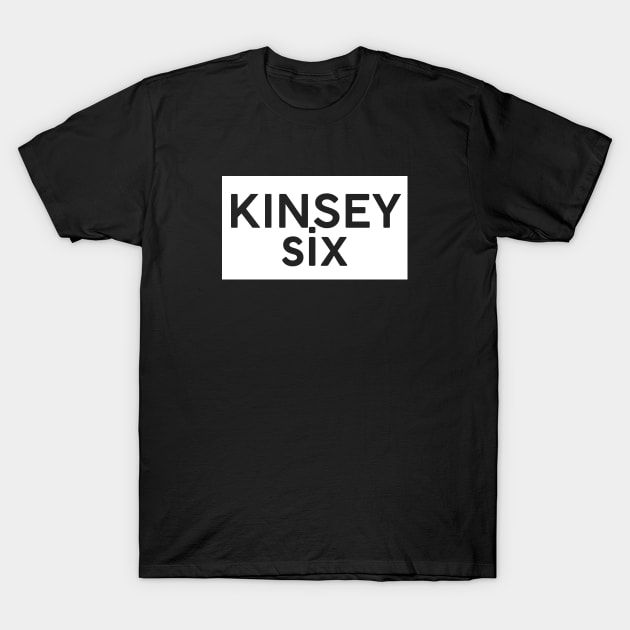 Kinsey Six Square T-Shirt by TheGentlemanPeacock